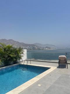 سحر المحيط لتأجير بيوت العطلات ocean magic luxury 4BR villa with privet pool, direct sea view,sharm-Al Dana Villa, Al Dana island by ocean magic holiday homes - Adh Dhayd - 6
