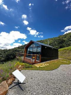 Cabana Nórdica com Maravilhosa Vista da Serra - 8