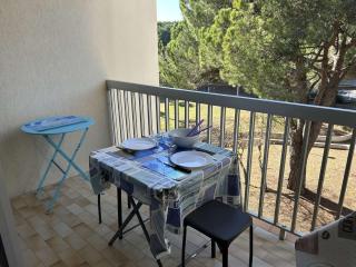 Studio Cabine Proche Plage avec Terrasse - Le Grau-du-Roi - FR-1-250-297 - 0