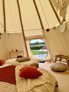 Tipi nuit insolite en pleine Nature - Glanville - 6