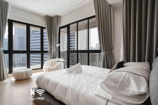 Cozy 2BR duplex overlooking KLCC view - Kuala Lumpur - 6