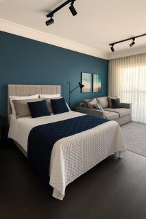 Studio Campo Belo com Rooftpo Piscina e Metrô - São Paulo - 0