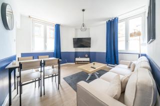 Bleu Océane - Wifi - Gare - 3 lits - Tout équipé - 6