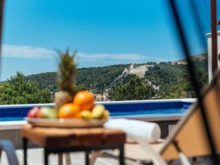 Apartments Trogrli - Comfort One-Bedroom Apartment with Balcony and Sea View - Hvar - 5