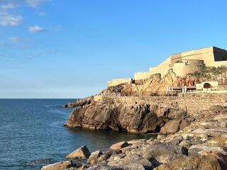 Appartement climatisé pour 2 pers avec parking proche plage - FR-1-338-618 - Sète - 2