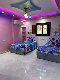 البيطاش شهر العسل مكيفه شقة فاخرة 3 غرف إطلالة بحر ساحرة - 2