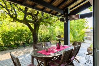 VILLA ESCAPADES AU FERRET idéal Famille ou groupe d'Amis avec piscine chauffée 5 chambres Proche plages et pistes cyclables commerces Séjour paisible au cœur du Bassin d'Arcachon - Lège-Cap-Ferret - 4