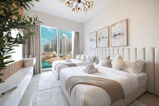 2BR Burj & Fountain View 5 mins to Dubai Mall - 6