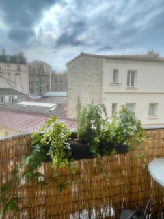 Charmant 2p terrasse Paris près sites JO, dont 3 en métro direct Free WIFI - Paris - 8