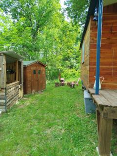 Roulotte et Cabane Par Hasard - Saint-Bressou - 2