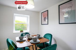 3 Bedroom Home By Littlepiggyrentals Short Lets & Serviced Accommodation Northampton With Parking & Wi-Fi - Northampton - 8