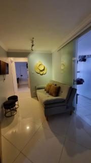 Apartamento completo para até 6 pessoal e reserva de vaga, com estilo na Praia Praia do Tombo&Astúrias - 9
