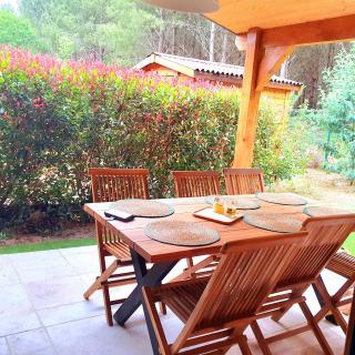 COTTAGE ENTRE CONTIS ET MIMIZAN PLAGE - Piscine chauffée et balnéothérapie - Bias - 8