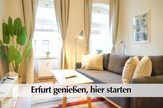 Großraum-Apartments mit 2SZ, WZ, Küche, Smart-TV, Parken, etc - Erfurt - 8
