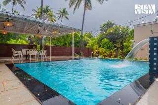 Belas Palmeiras by VEO - Part of StayVista with Pool & Bonfire - Alibaug - 0
