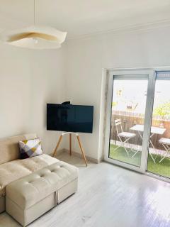 1-Bedroom Sea View Apartment with Private Balcony Costa da Caparica, Just 5 Minutes from the Beach - Costa da Caparica - 7