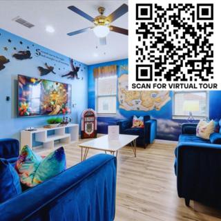 12BR Solterra Mansion + Arcade Game Room & Pool - Davenport - 0