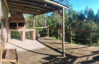 Cabana rustica logcabin com banheira aquecida - 7