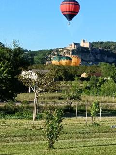 Chambres d'hôtes BELLE-VUE -Vue sur château - Castelnaud La Chapelle - 0