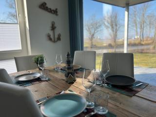 Ferienwohnung Marienleuchte - BeltBlick 1 - Erste Reihe Meerblick, 2 Schlafzimmer, Garten - Fehmarn - 8