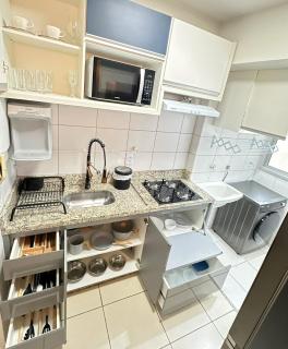 Conforto e Estilo 3QT Piscina Sauna e 2 Vagas Garagem proximo ao Araguaia shopping portaria 24h - 7