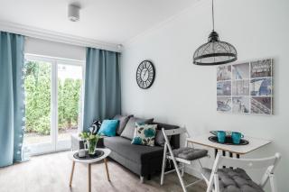 Sanhaus Apartments - MOLO 1 - Studio dla dwojga z patio, blisko plaży - Sopot - 9