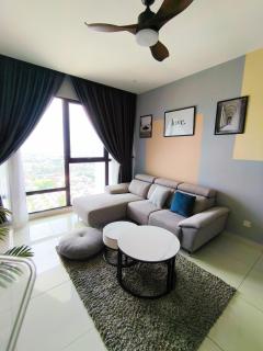 JBMidValley Southkey Mosaic 2Bedroom 4Pax CityView - Johor Bahru - 6