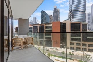 Lavish 1-Bedroom with Burj Khalifa view in Peninsula - 2