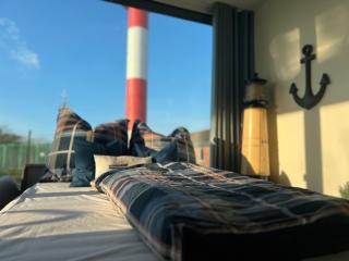 Ferienwohnung Marienleuchte - BeltBlick 1 - Erste Reihe Meerblick, 2 Schlafzimmer, Garten - Fehmarn - 2