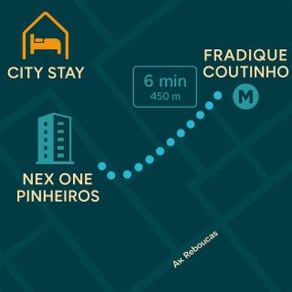 1 Dorm Pinheiros Metrô Fradique - São Paulo - 4