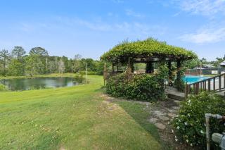 5-Acre Retreat Private Pool Outdoor Bar Fishing Pond & Game Room - Augusta - 9