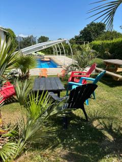 Gite de kernaet avec piscine - Plougonvelin - 7