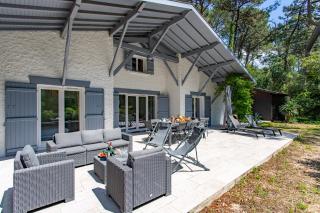 Villa spacieuse dans le village de la Vigne accès direct plage 12 pers - Lège-Cap-Ferret - 6
