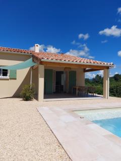 Villa Le Gourdon - Piscine & Tranquillité - Barjac - 7