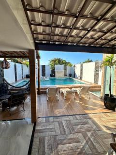 Mansão pé na areia - Arembepe - Camaçari - 6