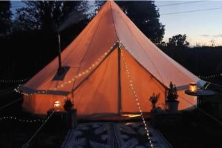 Cozy Dog Friendly Hot Tent With Log Burner - Llanfairpwllgwyngyll - 0