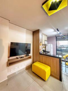 Studio Pantanal Comodidade e localização em prédio de luxo - Campo Grande - 6
