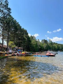Modern Spacious Home 11 Cedaroma Northwoods access to resort kayaks yoga firepit lakeviews - Saint Germain - 7