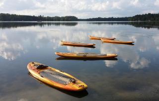 Modern Spacious Home 11 Cedaroma Northwoods access to resort kayaks yoga firepit lakeviews - Saint Germain - 3