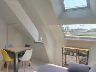 T2 centreville, parking gratuit,1 chambre, 4 pers, lumineux, climatisation - Lorient - 2