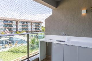 Luxuoso Flat Resort La Fleur Polinésia Muro Alto - 8