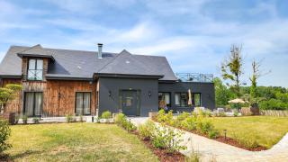 Proche Deauville, magnifique Villa avec piscine pour 10 personnes - 2