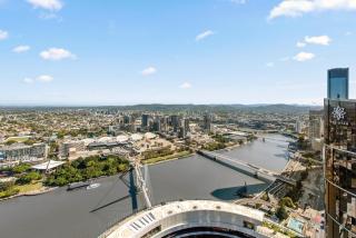Queens Wharf-Modern 3BR with Stunning View and Parking - Brisbane - 6