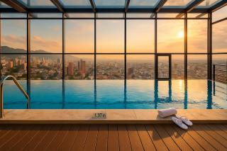Luxury 1BR Apt with Queen Bed, Pool, City Views! - Bogotá - 0