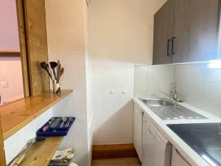 Confortable studio pour 4 avec TV et casier à ski, proche centre et pistes - FR-1-411-984 - Val dʼIsère - 4