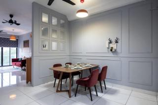 Stylish 4BR Near Paradigm Mall Pool Free Parking - Johor Bahru - 9