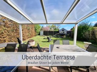 Ferienhaus Odisheim - Hunde willkommen, nicht nur geduldet - hoher Zaun - Terrasse - Infrarotkabine - familienfreundlich - - 4