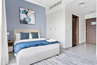 Silkhaus luxurious studio in Art Gardens with gym access - Dubai - 8