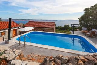 Stone villa with open sea views and pool, in the heart of Nature Park, the sound of silence - by TRAVELER tourist agency Krk - ID 2681 - 6