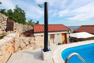 Stone villa with open sea views and pool, in the heart of Nature Park, the sound of silence - by TRAVELER tourist agency Krk - ID 2681 - Razvala - 3
